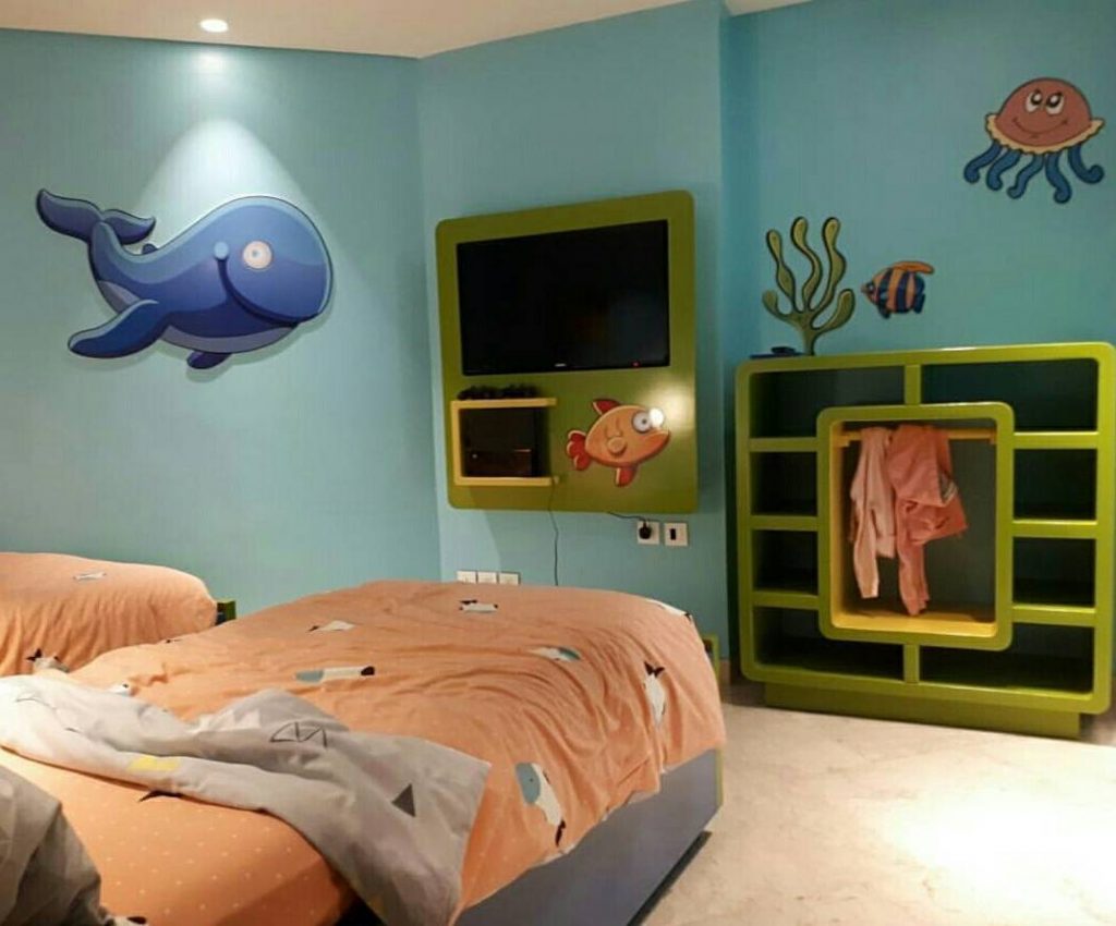 Kids Room with Kids Amenities and Decoration