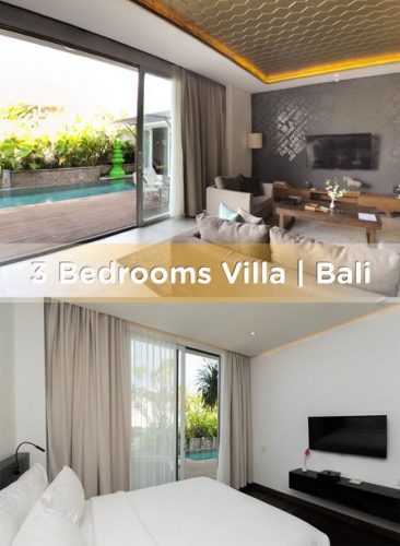 3 bedroom villa Seminyak for better coastal vibe experience in Bali