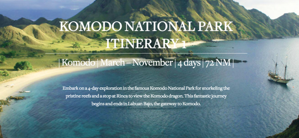 Komodo national park itinerary